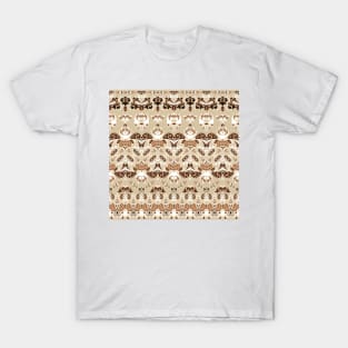Ethnic patterns in oriental style. T-Shirt